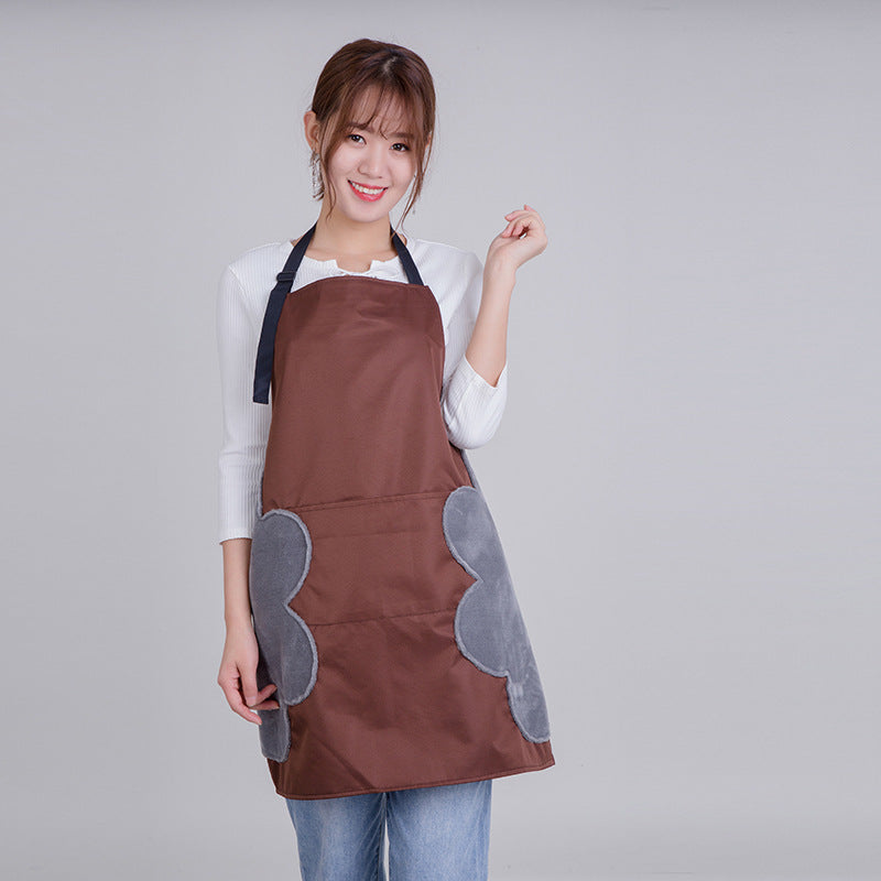 Hand-wiping apron