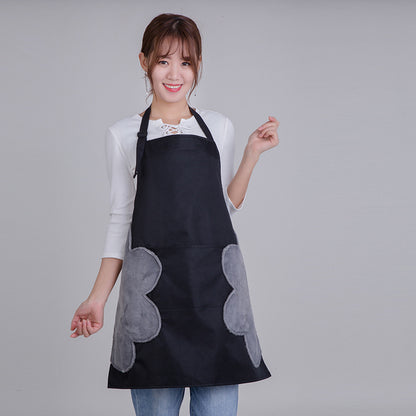 Hand-wiping apron