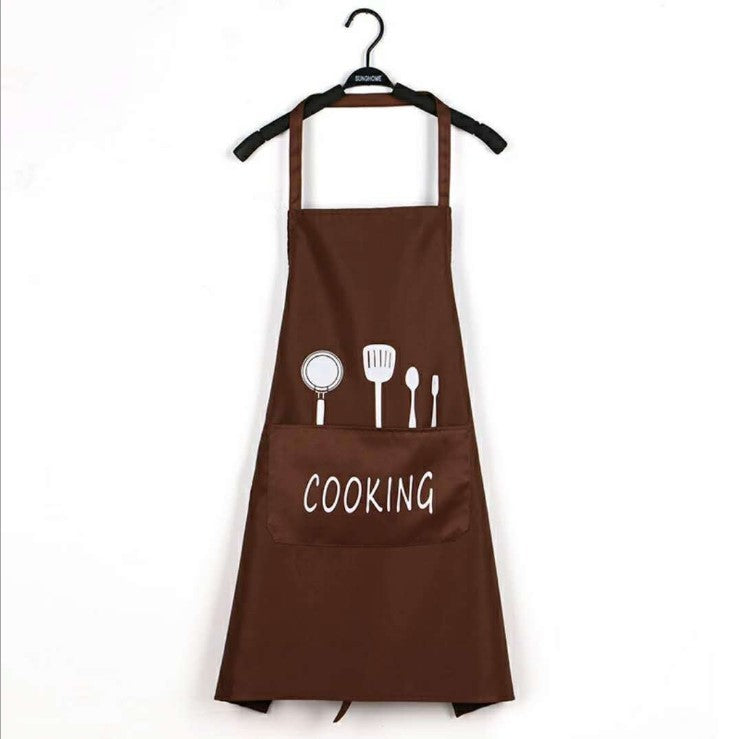 Fashion Home Smock Kitchen Hand Wipe Antifouling Apron