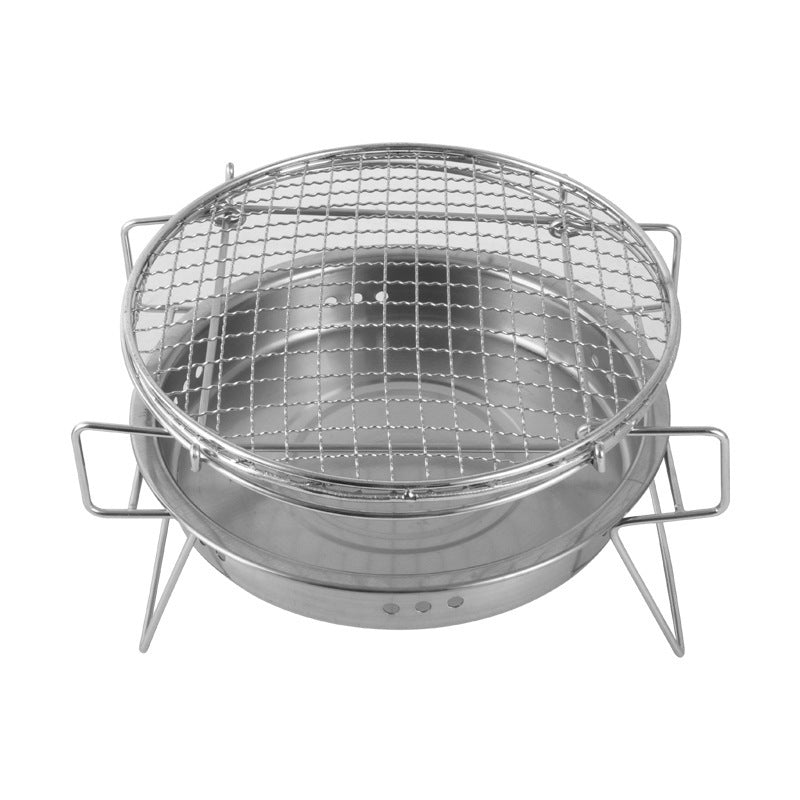 Barbeque Stainless Steel Outdoor Folding Grill