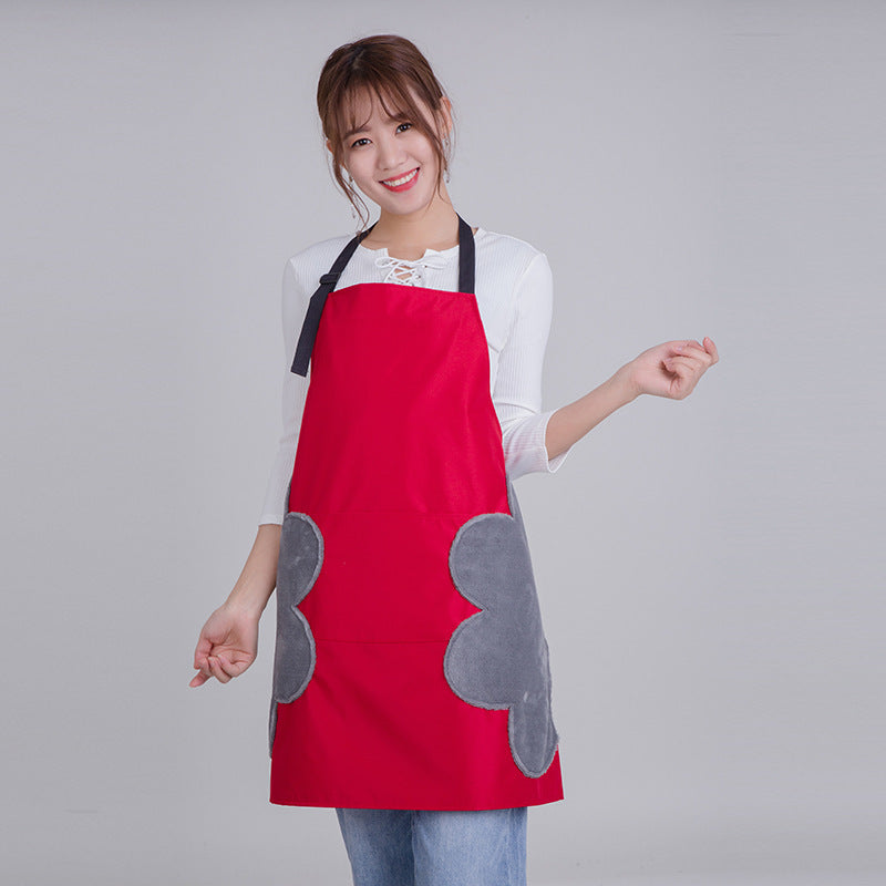 Hand-wiping apron