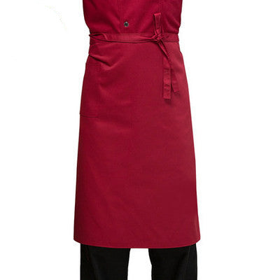 Anti-Fouling Cotton Apron Half Cook's Suit