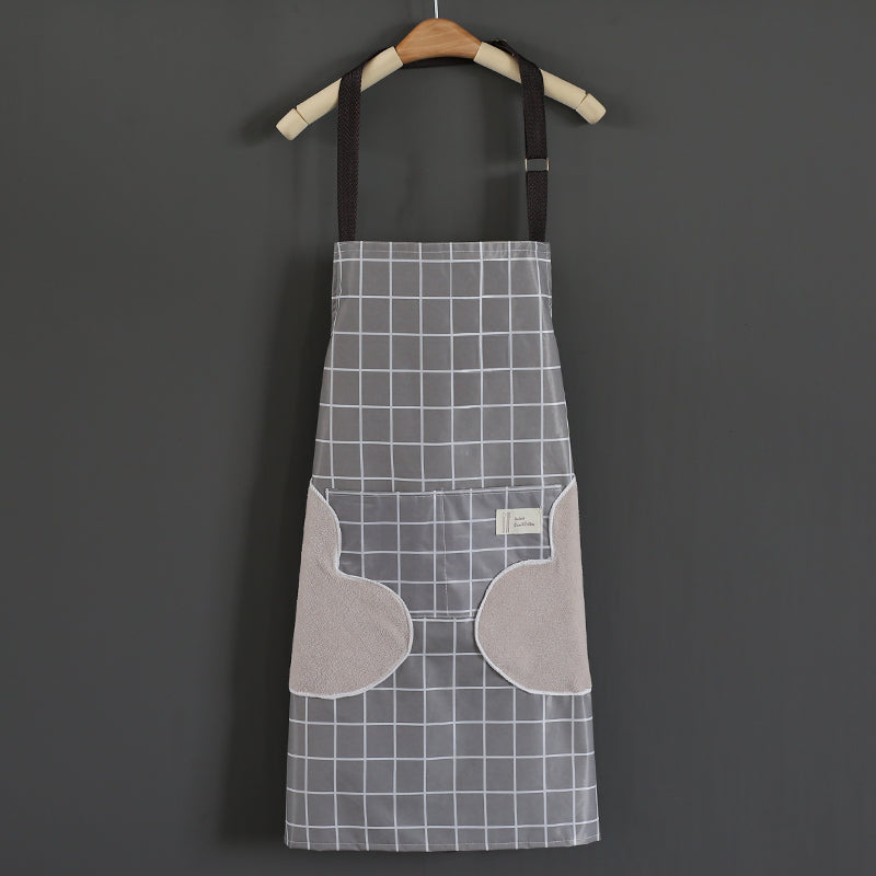 Waterproof and oil proof hand rubbing apron