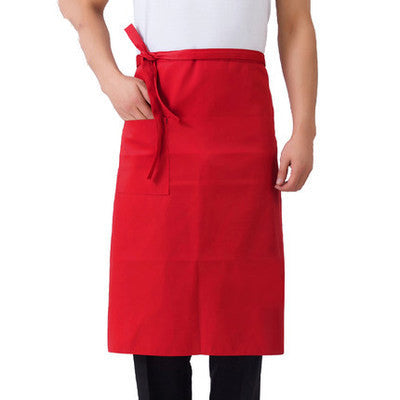 Anti-Fouling Cotton Apron Half Cook's Suit