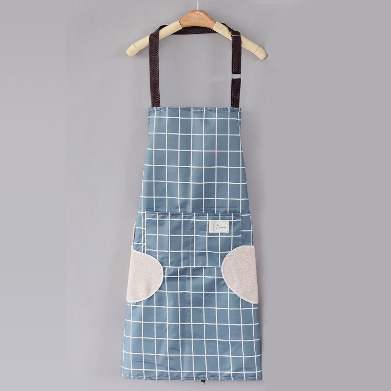 Waterproof and oil proof hand rubbing apron