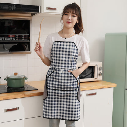 Waterproof And Oil-proof Cooking Vibrato With Strapless Apron