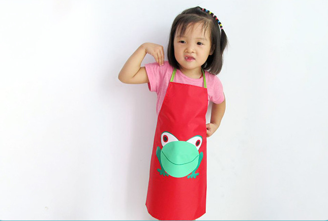 Children's Cartoon Eating Apron