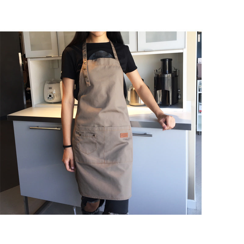 Japanese Canvas Shoulder Apron