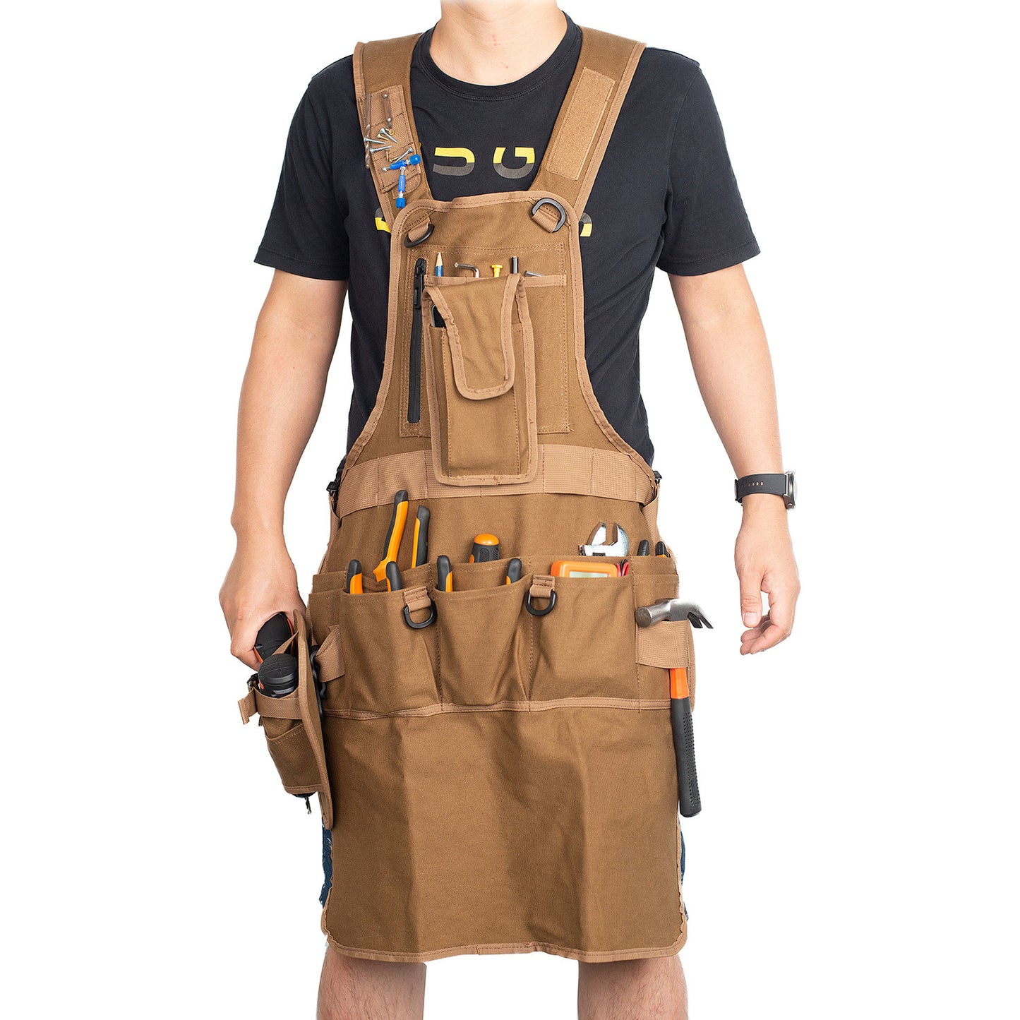 European And American Canvas Apron Woodworking Overalls